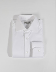 Castello d'Oro White 100% Cotton Shirt thumbnail